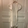 Robe coton vintage dentelle TS