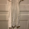Robe coton vintage dentelle TS