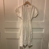 Robe coton vintage dentelle TS