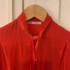 Blouse Emmanuelle Khanh vintage TS rayée