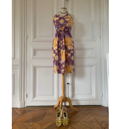Robe vintage dos nu Michel Goma