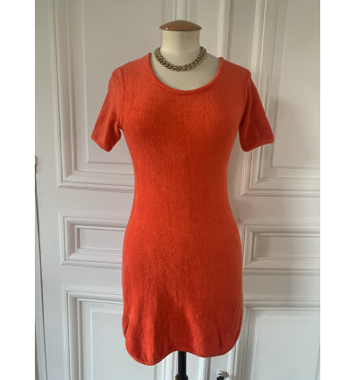 Tunique Philippe Salvet vintage 70s eponge