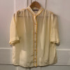 Top Scali soie vintage T36/S