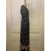 Robe indienne longue fleurs