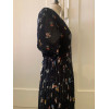 Robe indienne longue fleurs