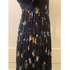 Robe indienne longue fleurs