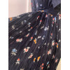 Robe indienne longue fleurs
