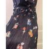 Robe indienne longue fleurs