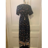 Robe indienne longue fleurs