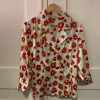 Blouse Celine vintage TM/L fleurs
