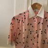 Blouse Celine vintage T38 mouchetée