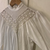 Blouse Rene derhy vintage indienne perlée TS