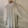 Blouse Rene derhy vintage indienne perlée TS