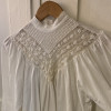 Blouse Rene derhy vintage indienne perlée TS