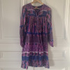 Robe indienne vintage lurex TS