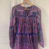 Robe indienne vintage lurex TS