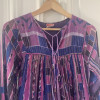 Robe indienne vintage lurex TS