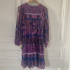 Robe indienne vintage lurex TS