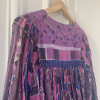 Robe indienne vintage lurex TS