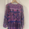 Robe indienne vintage lurex TS