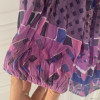 Robe indienne vintage lurex TS