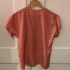 Blouse Georges Rech vintage rayures soie T38