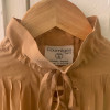 Blouse Courreges vintage TS col volanté