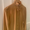 Blouse Courreges vintage TS col volanté