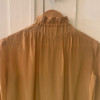 Blouse Courreges vintage TS col volanté