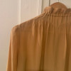 Blouse Courreges vintage TS col volanté