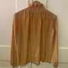 Blouse Courreges vintage TS col volanté