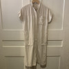 Robe Guy Laroche vintage soie T40 ecrue