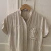Robe Guy Laroche vintage soie T40 ecrue