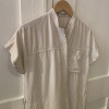 Robe Guy Laroche vintage soie T40 ecrue