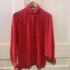 Blouse Emmanuelle Khanh vintage soie framboise TM/L
