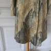 Manteau vintage lamé argent et or TU/M