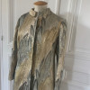 Manteau vintage lamé argent et or TU/M