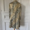 Manteau vintage lamé argent et or TU/M