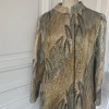Manteau vintage lamé argent et or TU/M