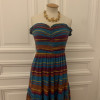 Robe vintage bustier smockée Infiniitif T38