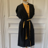 Robe Cerruti vintage soie bicolore
