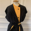 Robe Cerruti vintage soie bicolore