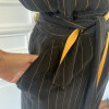Robe Cerruti vintage soie bicolore