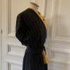 Robe Cerruti vintage soie bicolore