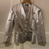 Ensemble silver veste et sarouel Cacharel vintage