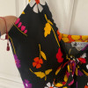 Robe Lanvin seventies fleurs TM