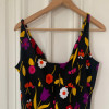 Robe Lanvin seventies fleurs TM