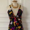 Robe Lanvin seventies fleurs TM