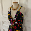 Robe Lanvin seventies fleurs TM