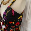 Robe Lanvin seventies fleurs TM